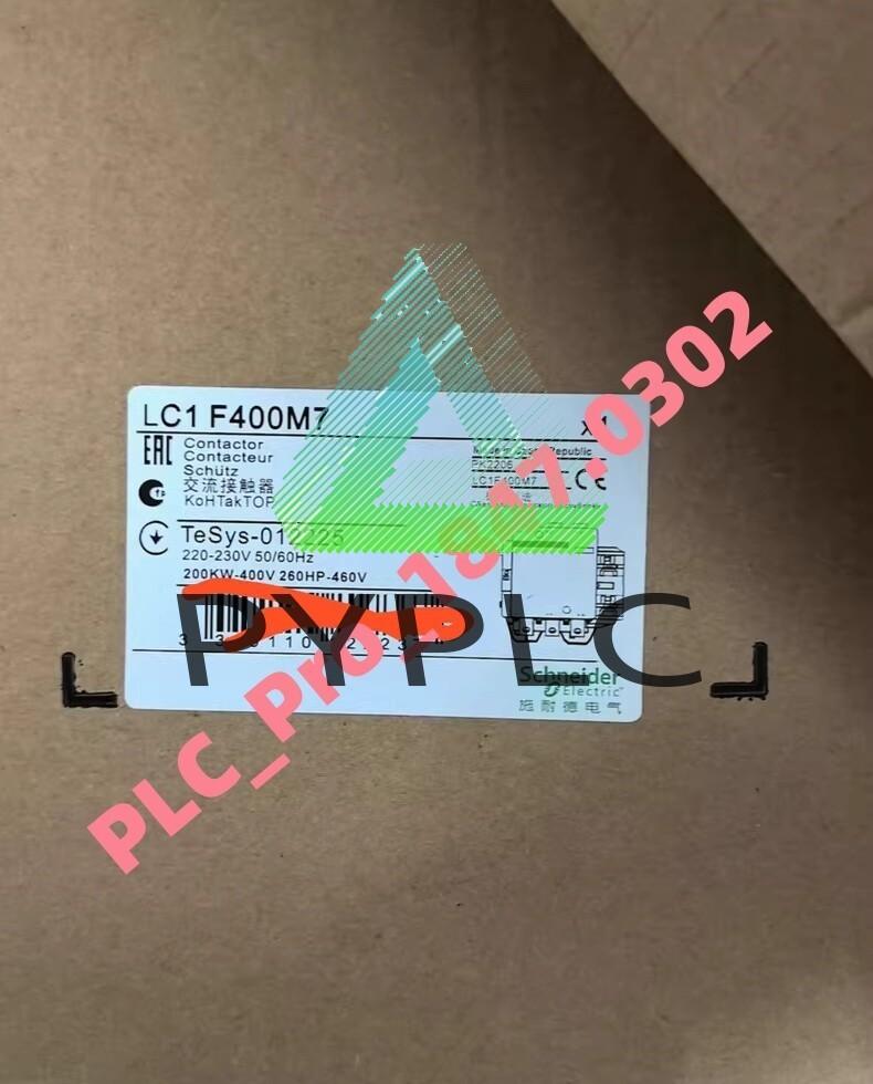 TeSys F contactor - 3P (3 NO) - AC-3 - <= 440 V 400 A - coil 220 V AC