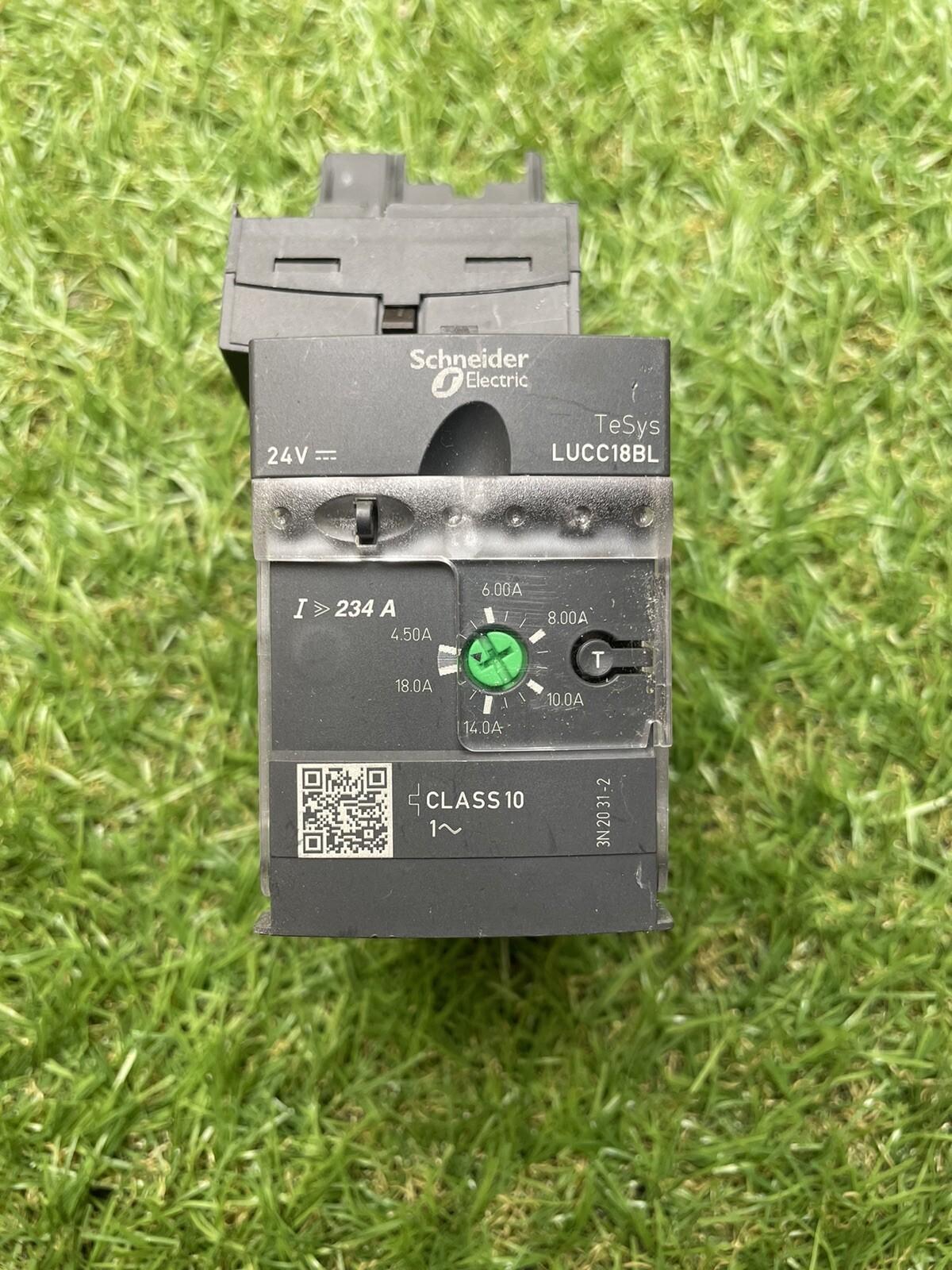 Advanced control unit, TeSys Ultra, 4.5A to 18A, 1P motors, protection & diagnostic, class 10, coil 24VDC