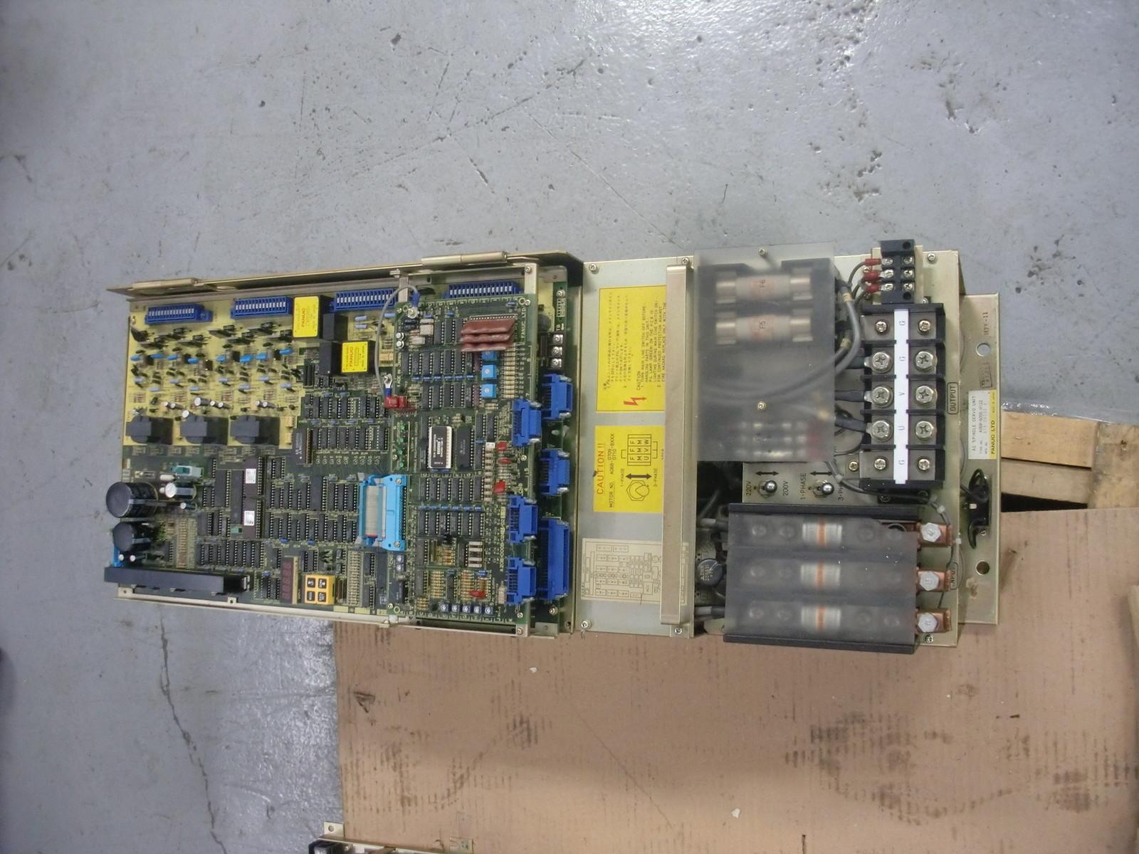 AC SPINDLE SERVO UNIT A06B-6055-H122