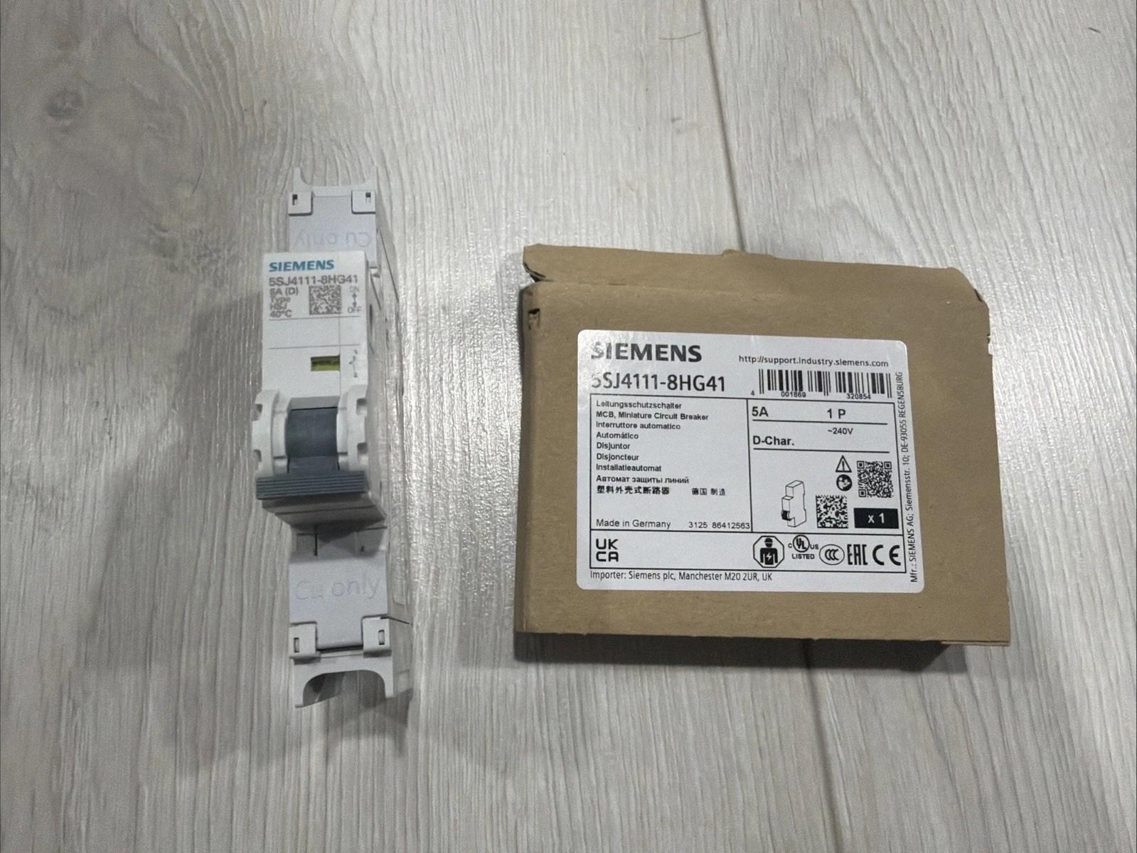 MCB 5SJ4 1P 240V 5A 14K D-TRIP
