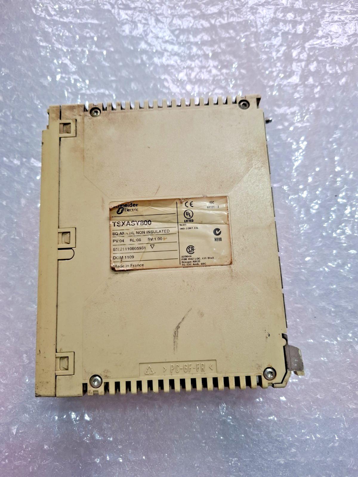 MODULE DE SORTIE ANALOGIQUE TSXASY800 POUR MODICON TSX P...