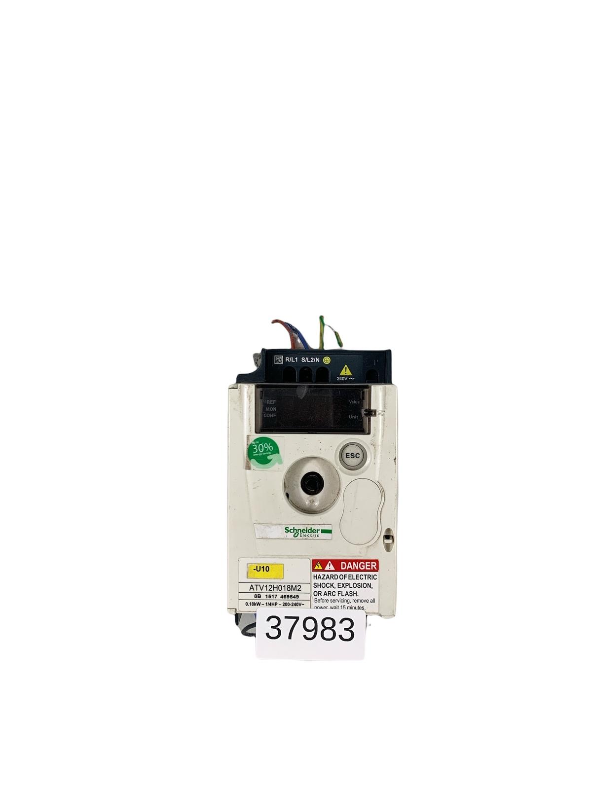 variable speed drive, Altivar 12, 0.18kW, 0.25hp, 200 to 240V, 1 phase