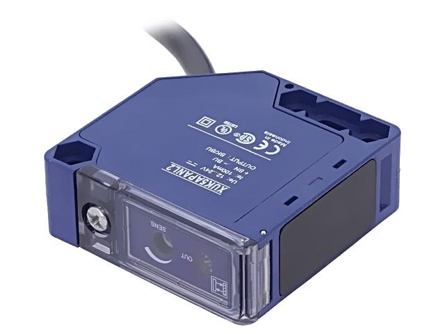 Photoelectric sensors XU, XUK, diffuse, Sn 1 m, 12...24 VDC, cable 2 m