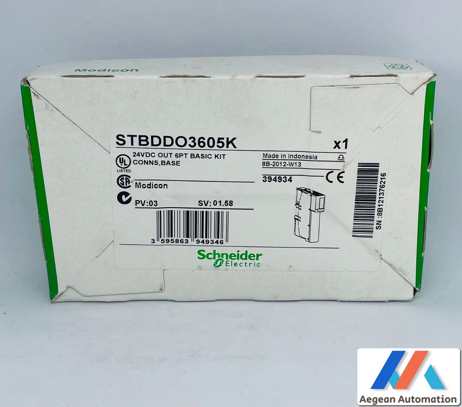 digital output kit, Modicon STB, basic, 24V DC, 6 O