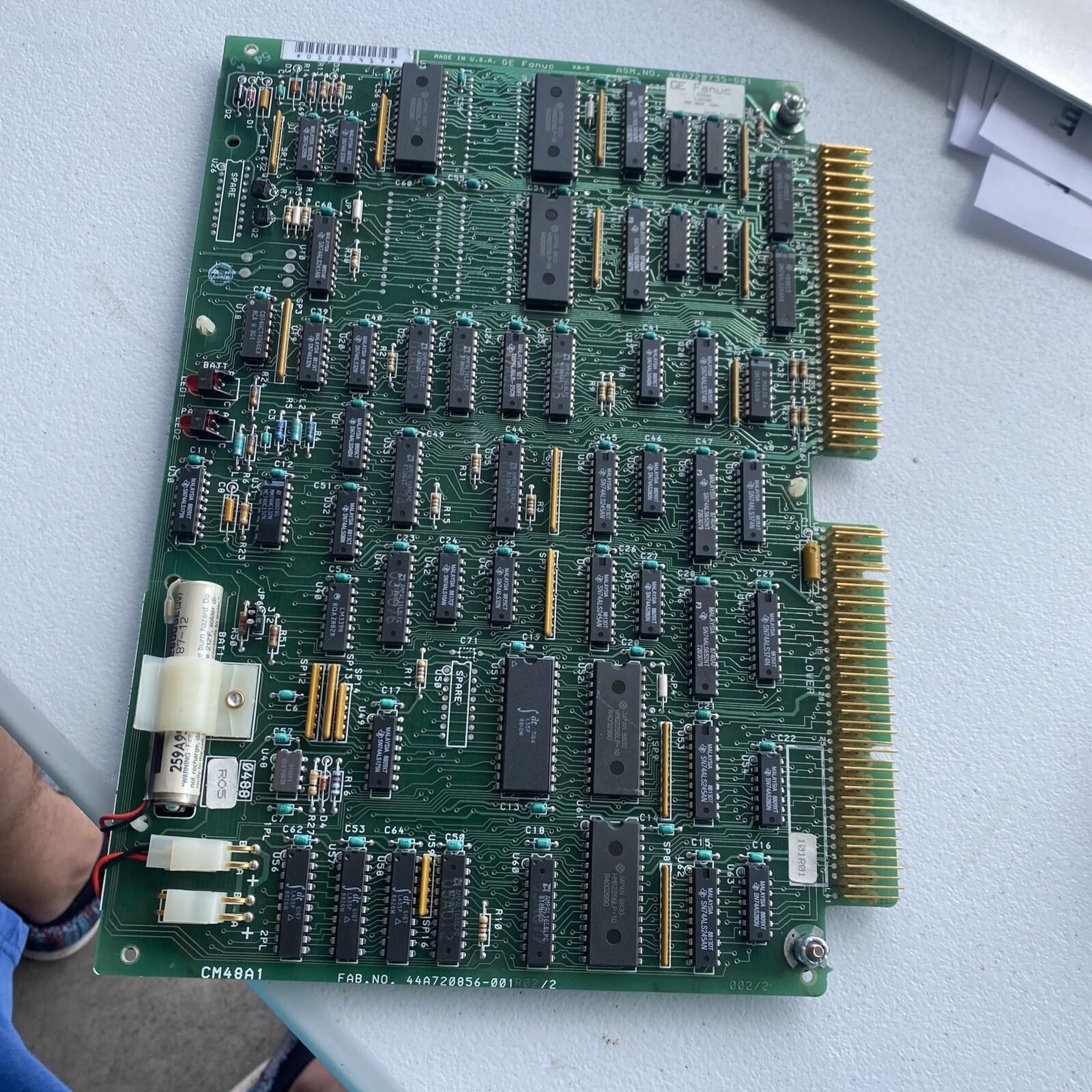 GE IC600LX648K Memory Module 44A720856-001R02/2 CM48A1