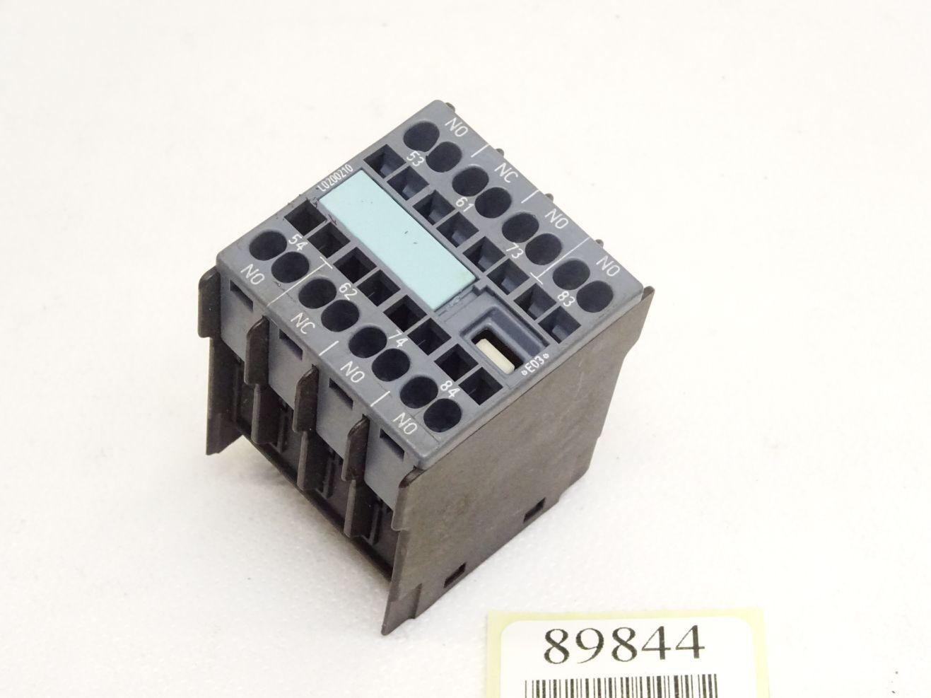AUX. SWITCH 3NO+1NC FOR S00 & S0 SPRNG