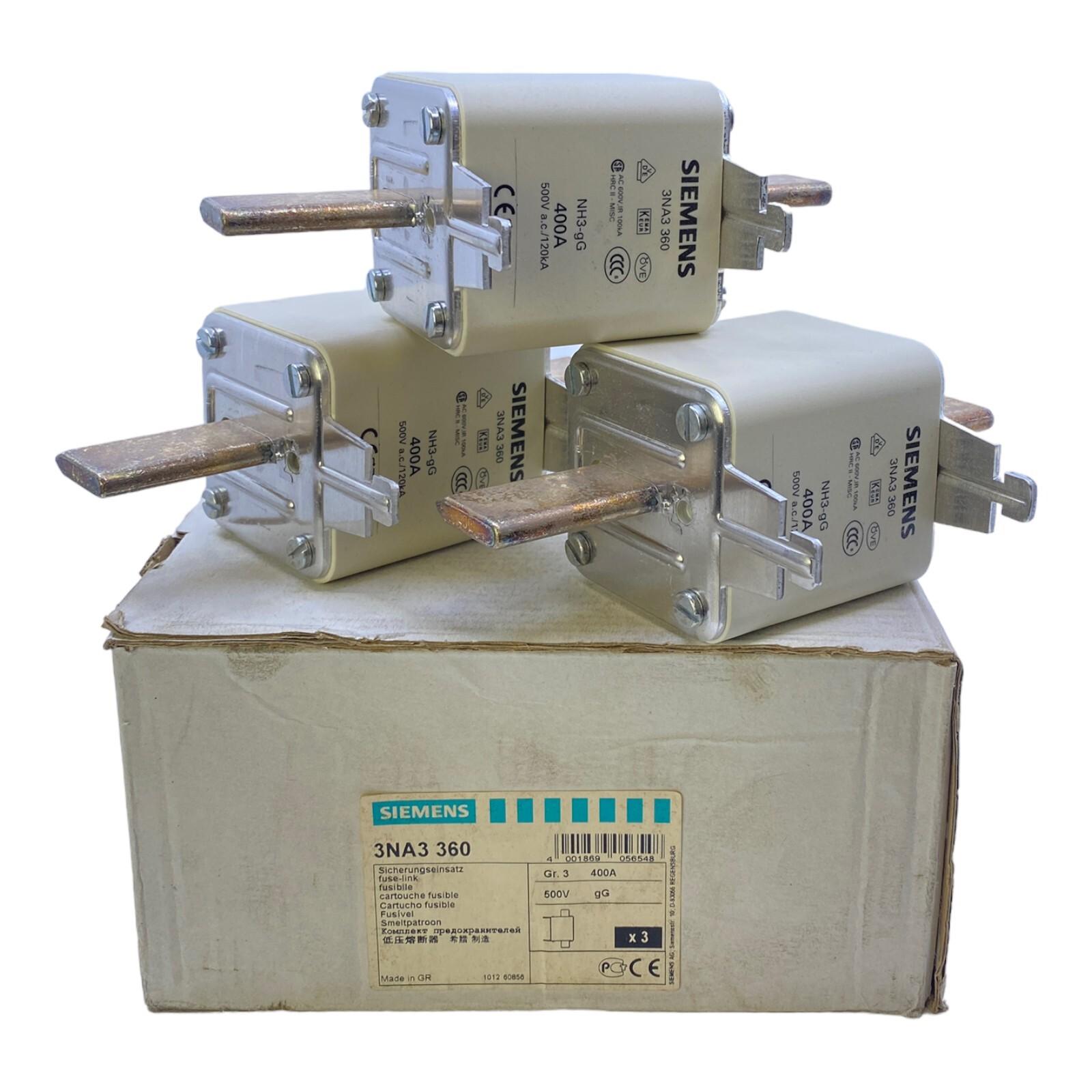 FUSE LINK, LV HRC, 400A, 500VAC