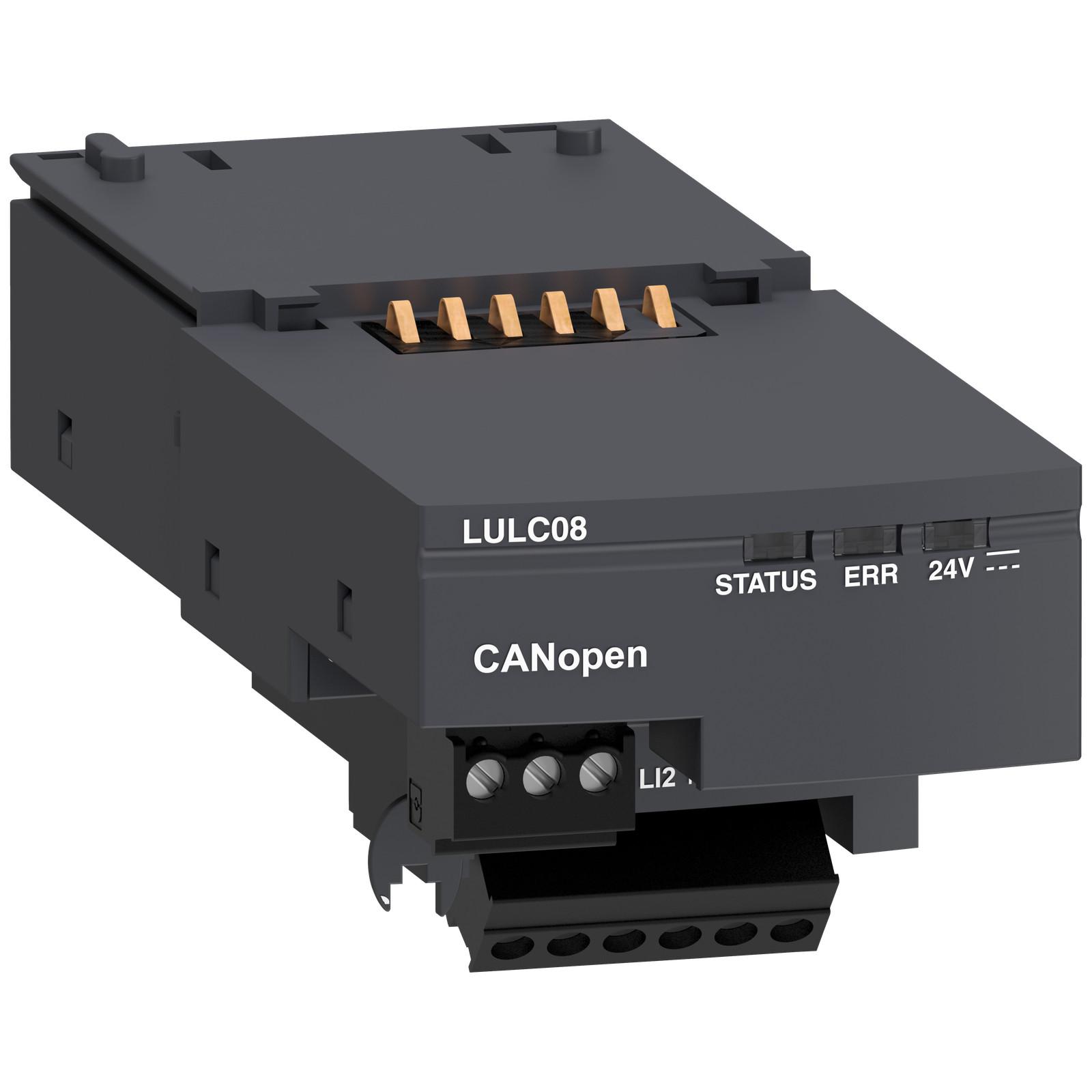 CANopen communication module, TeSys Ultra, 24VDC supply
