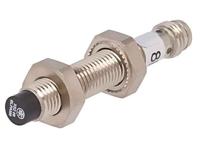inductive sensor XS2 M8, L53mm, brass, Sn2.5mm, 12..24VDC, M8
