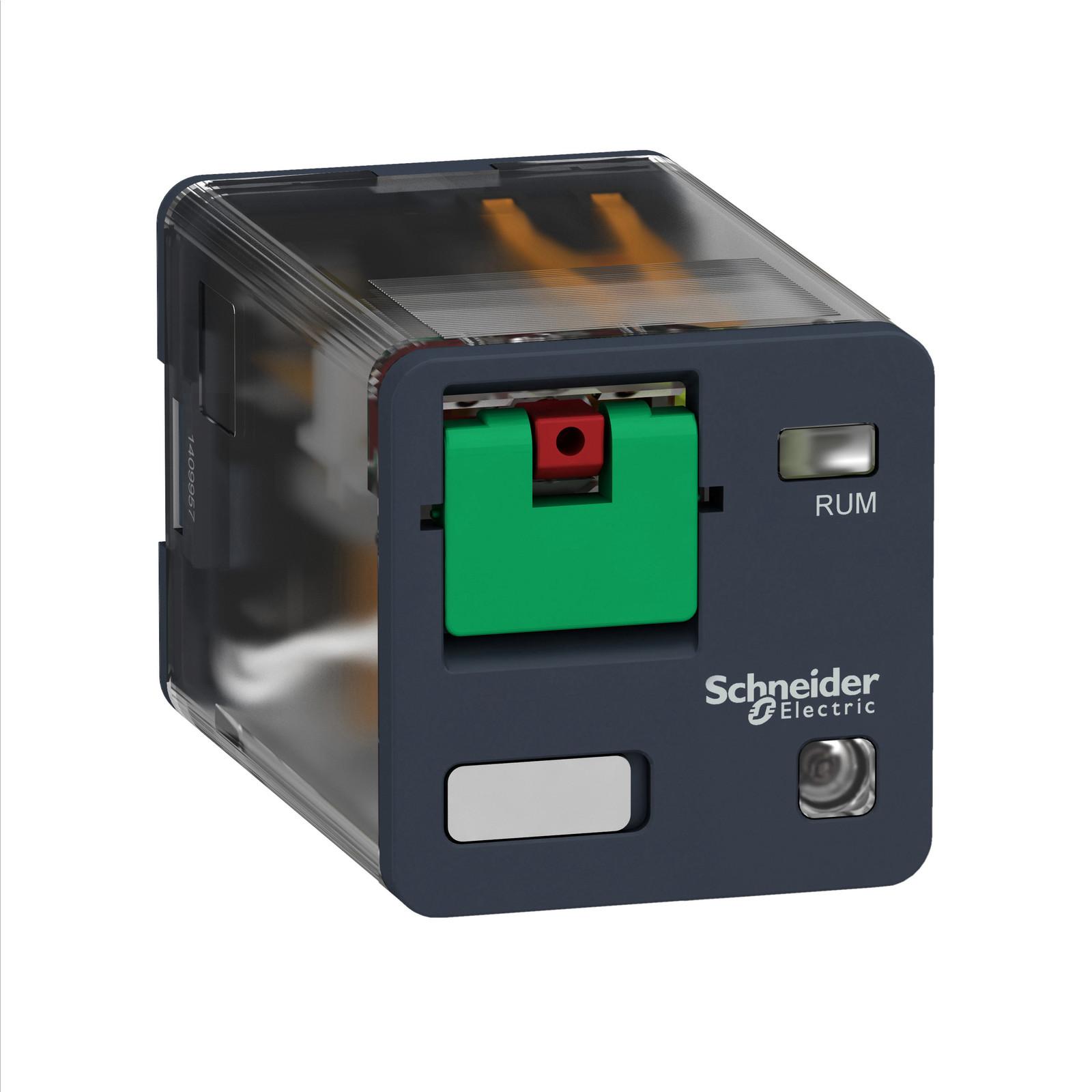 universal plug in relay, Harmony Electromechanical Relays, 10A, 3CO, with LED, lockable test but to n, 230V AC