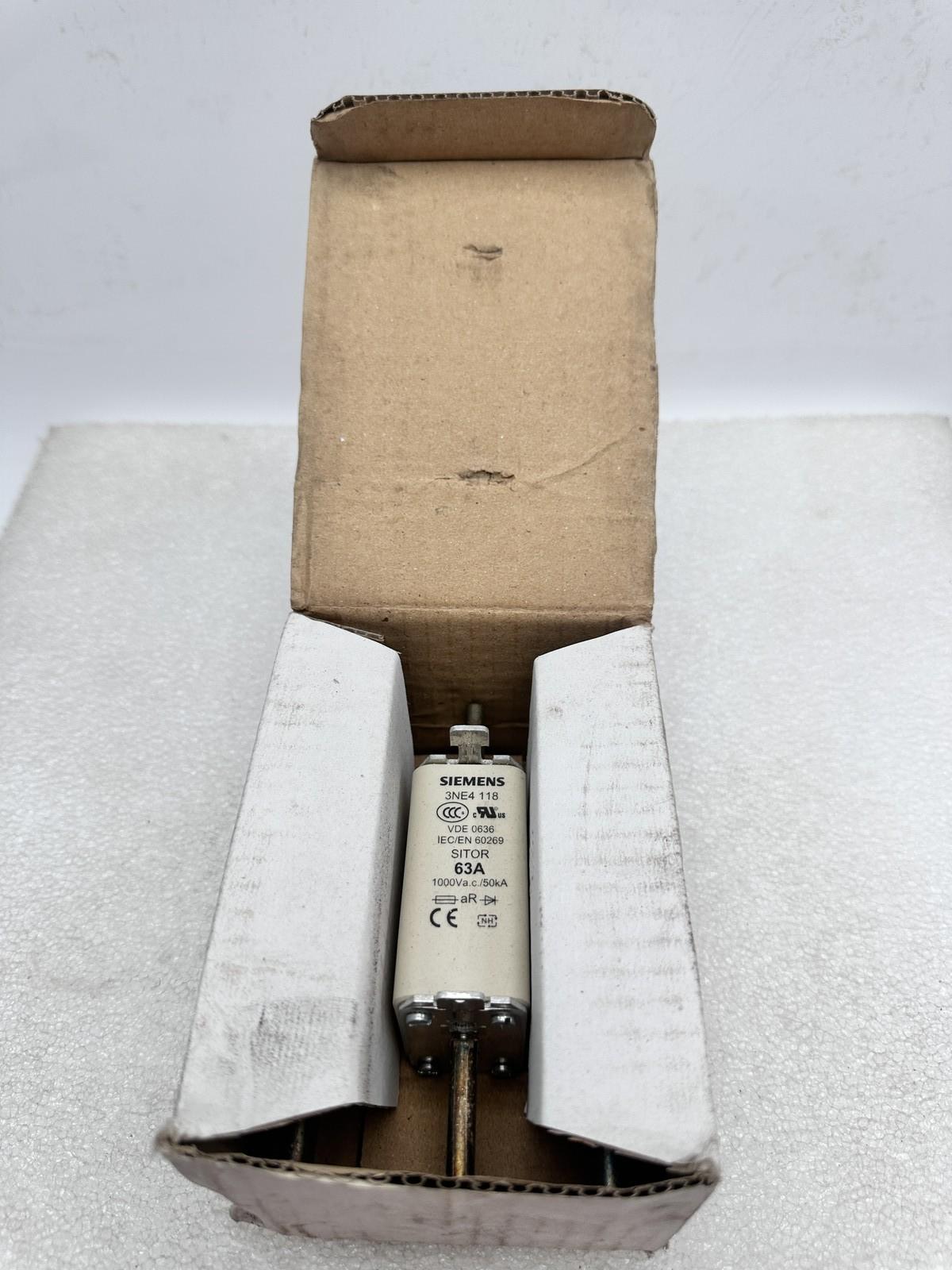 FUSE-LINK SITOR 63A, AC 1000V