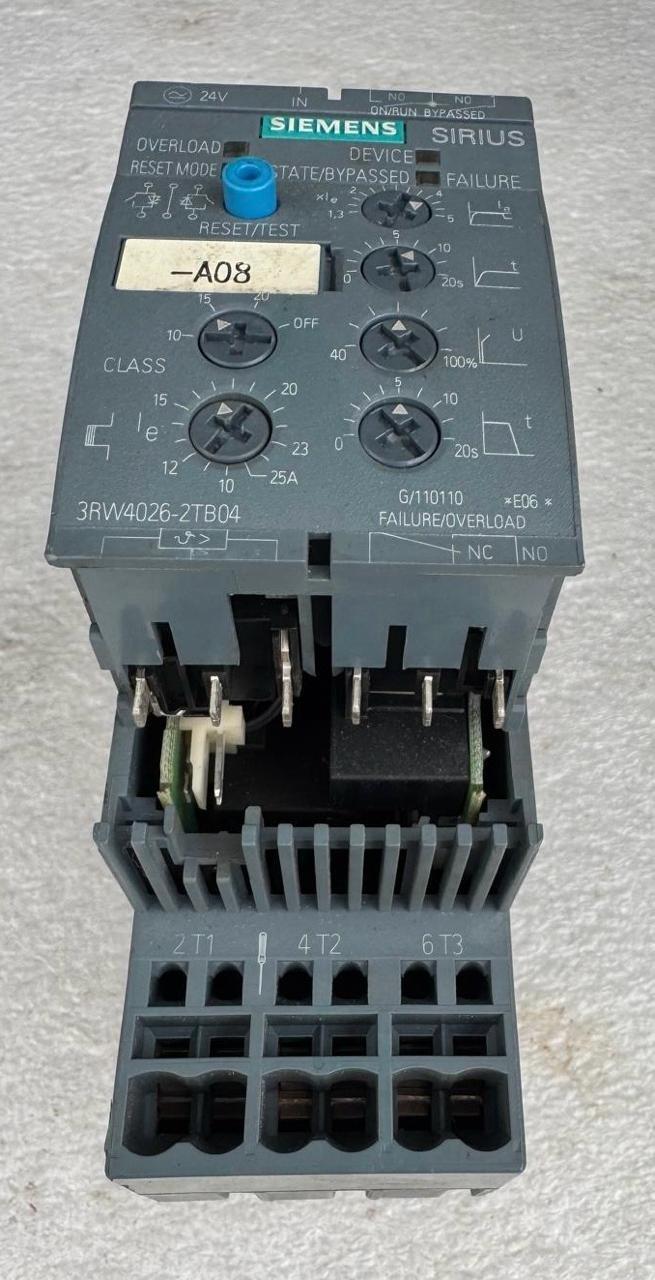 3RW40 S0 25A 480V 24V spring therm