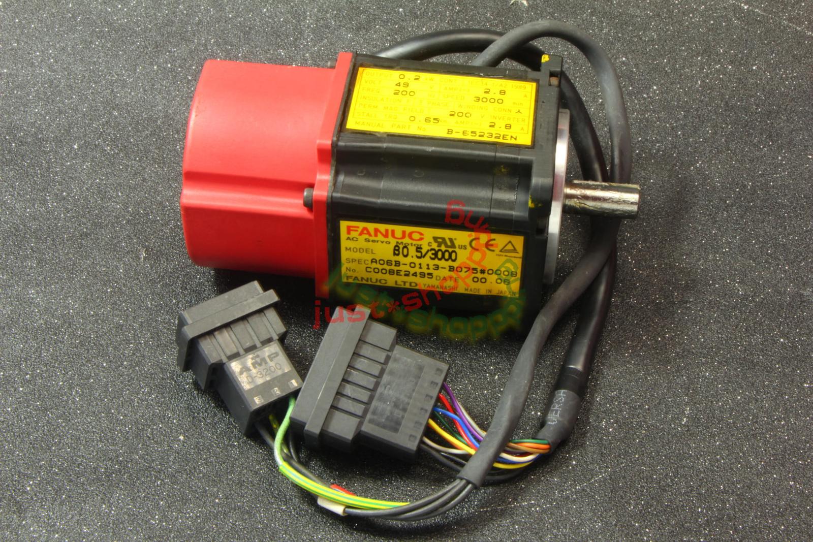 AC SERVO MOTOR A06B-0113-B075 0008
