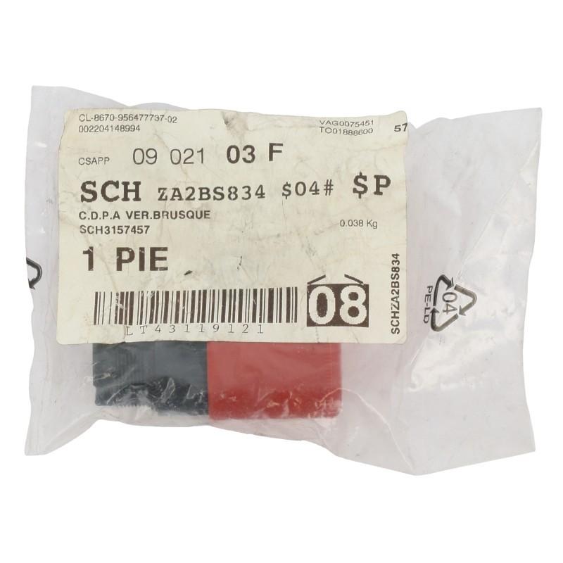 Harmony, pendant station, emergency stop operator, push to maintain, turn to release, 30 mm mushroom, red