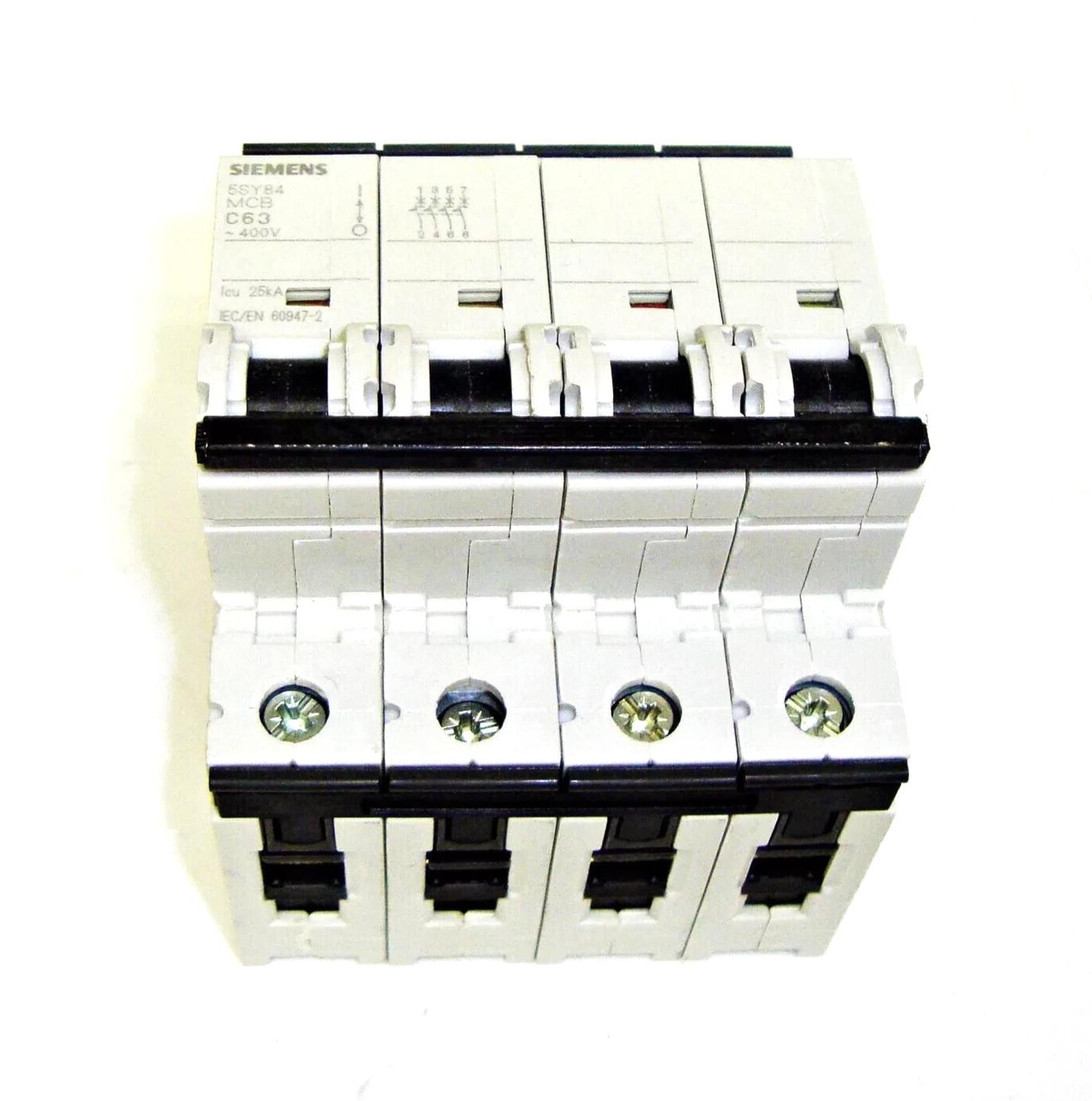 SUP PTOR 5SY8 4P 480V 63A 5K C-TRIP