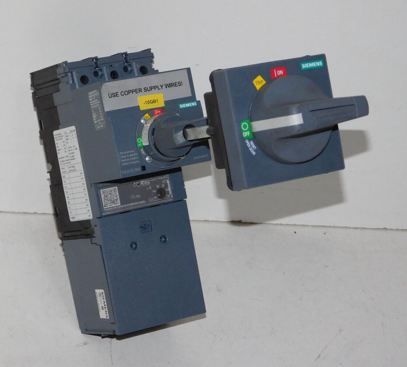 BREAKER 3VA4, 5 125A ROT HDL ILUM LOK DOP