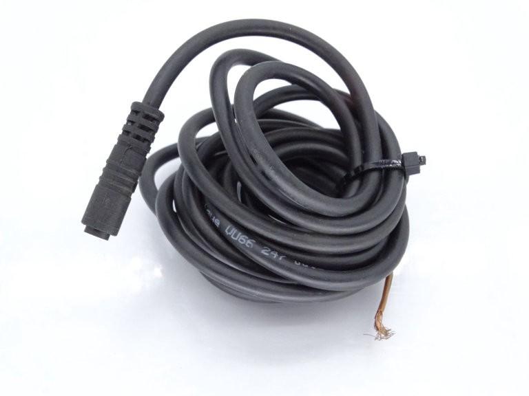 Pre wired connectors XZ, straight female, Ø 8 mm, 3 pins, cable PUR 2 m