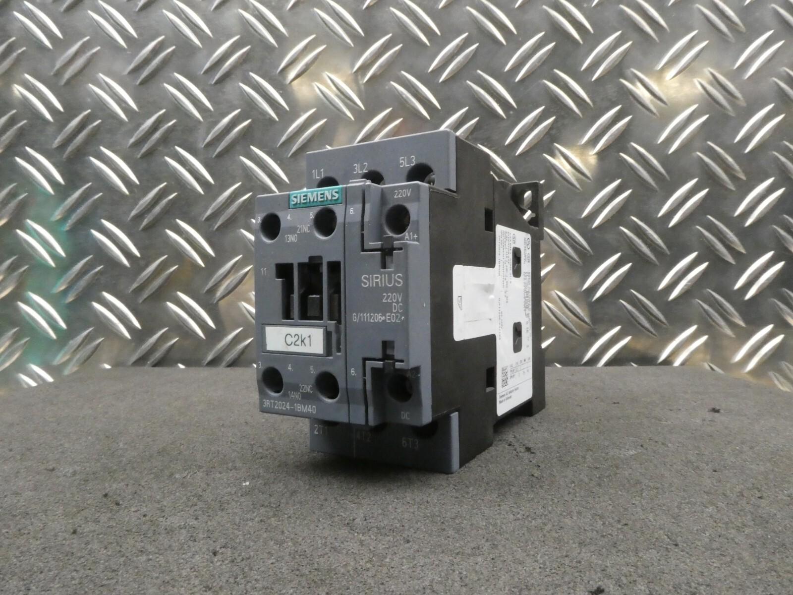 CONTACTOR S0 12A 220VDC 1NO/1NC SCRW