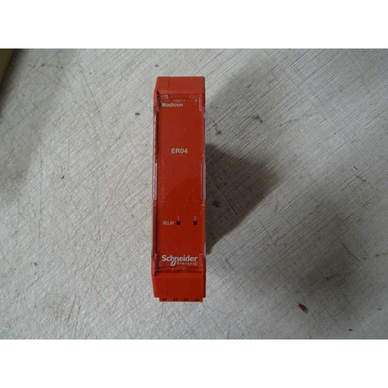 expansion module, Modicon MCM, 4 safety relay outputs, screw