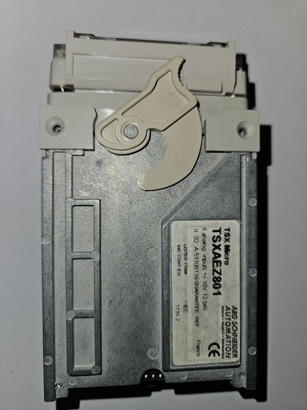 TSXAEZ801 analog input