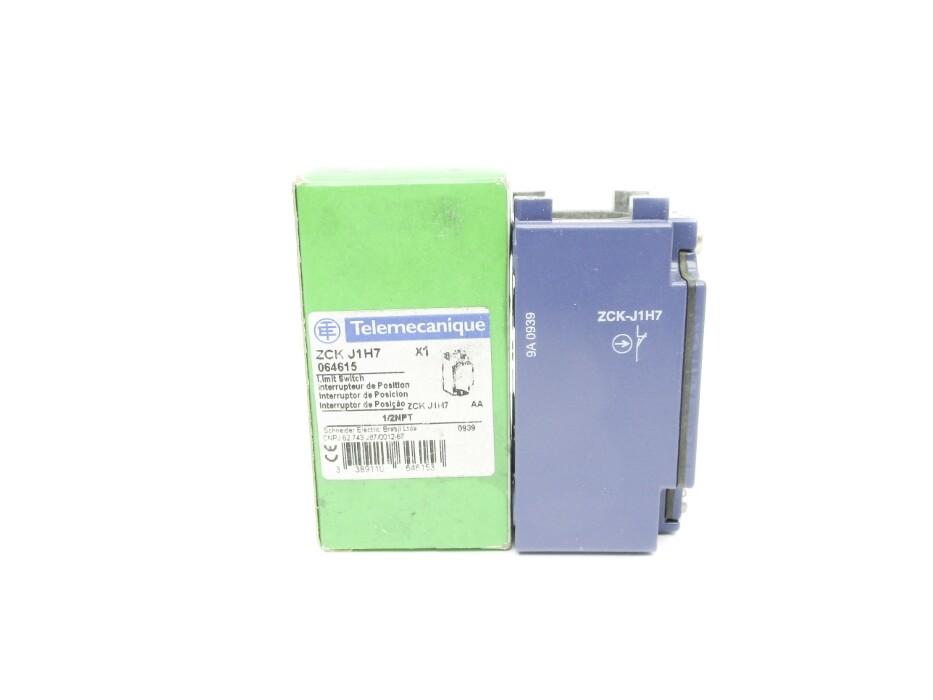 Limit switch body, Limit switches XC Standard, ZCKJ, fixed, w/o display, 1NC+1 NO, snap action, 1/2"NPT
