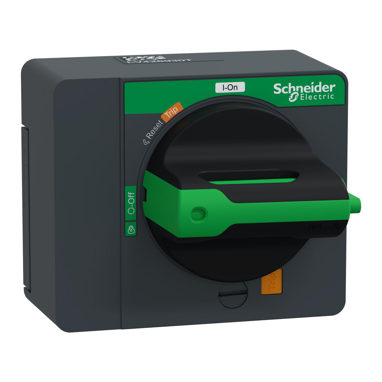 Direct rotary handle, ComPacT NSXm, with black handle, IP40