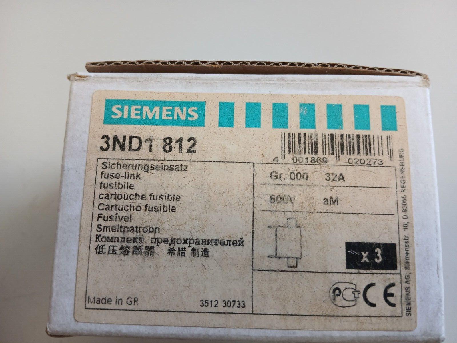 FUSE LINK, LV HRC, SZ00, 32A, 500V