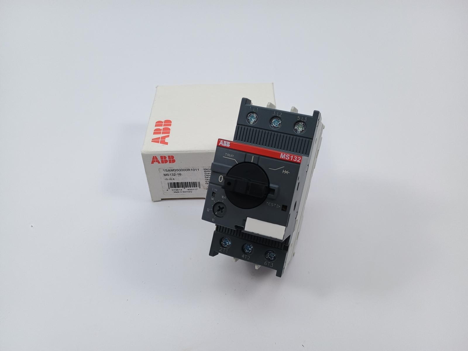 MS132-16 Manual Motor Starter 10 ... 16 A