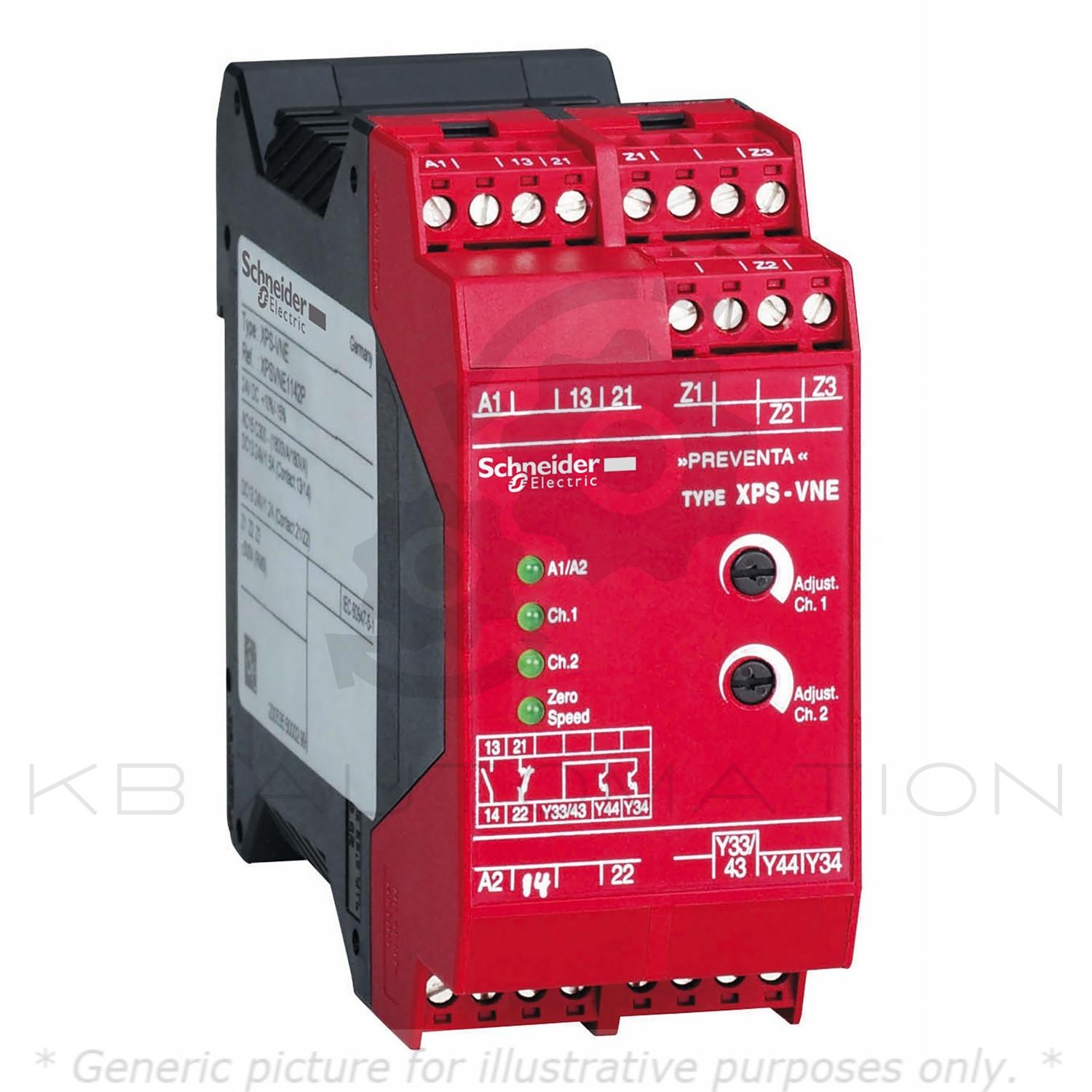 module XPSVN - zero speed detection - 115 V AC for motor power supply > 60 Hz