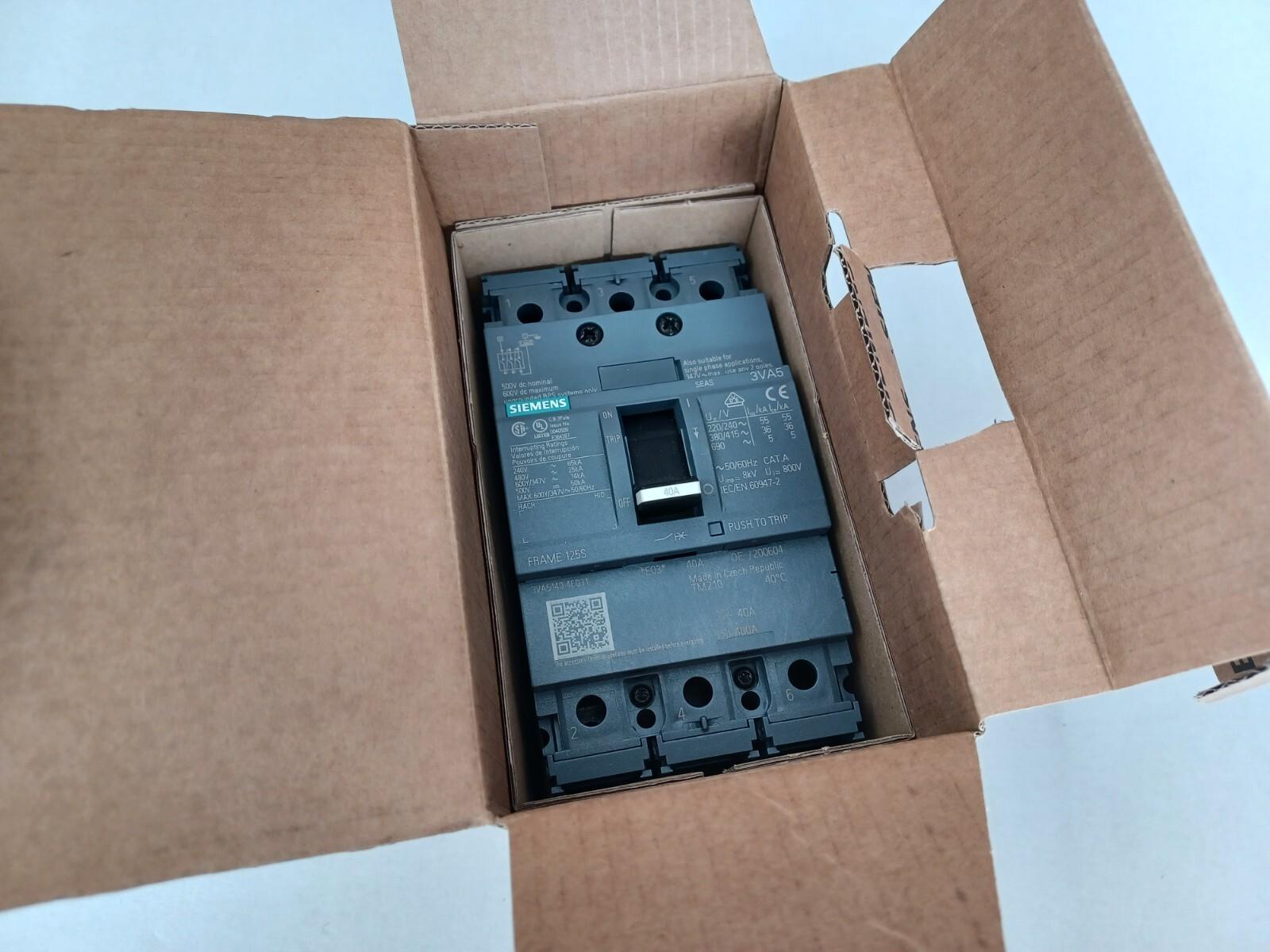 BRKR 3VA51 3P 40A 25KA FTFM
