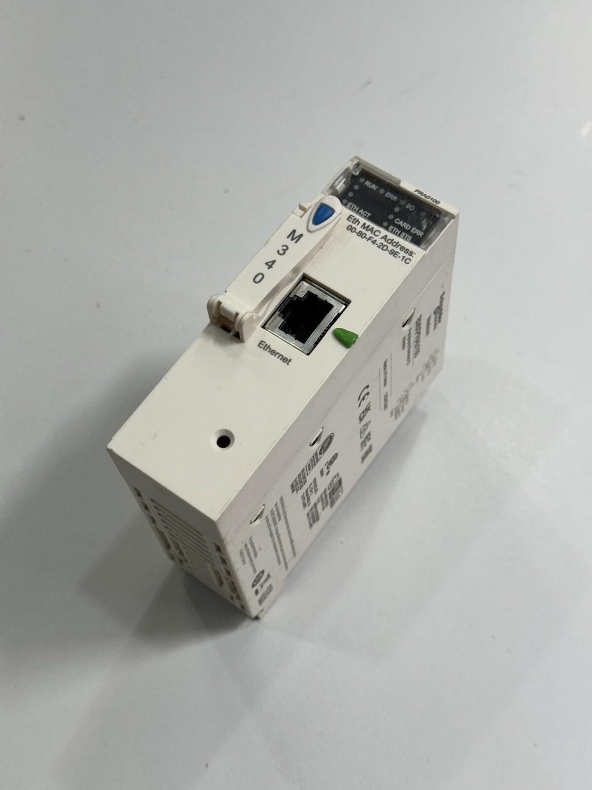 peripheral remote IO adaptor module, Modicon X80, max 1024 discrete with 256 analog IO, Ethernet