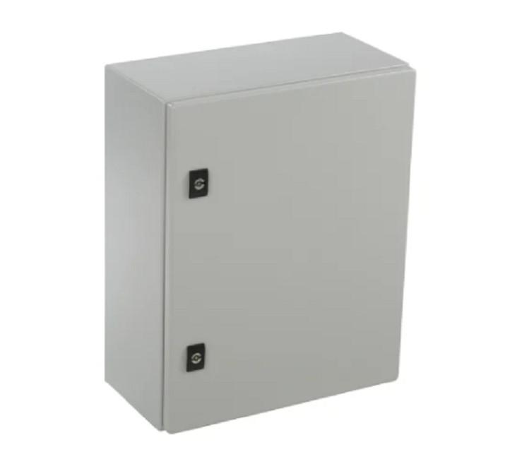 Spacial CRN plain door w/o mount.plate. H500xW400xD200 IP66 IK10 RAL7035..