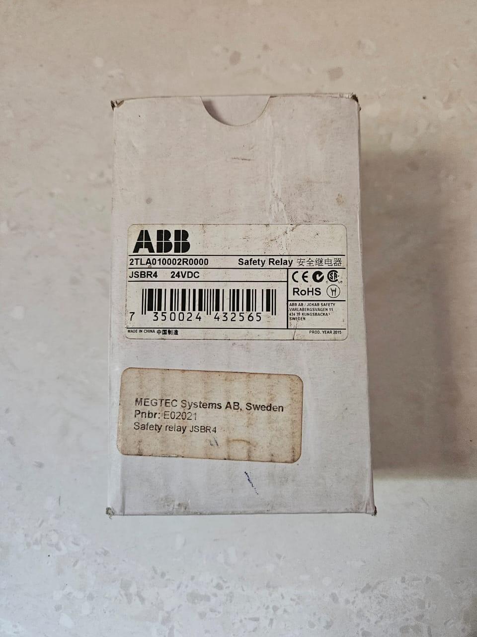 JSBR4 24DC Safety relay