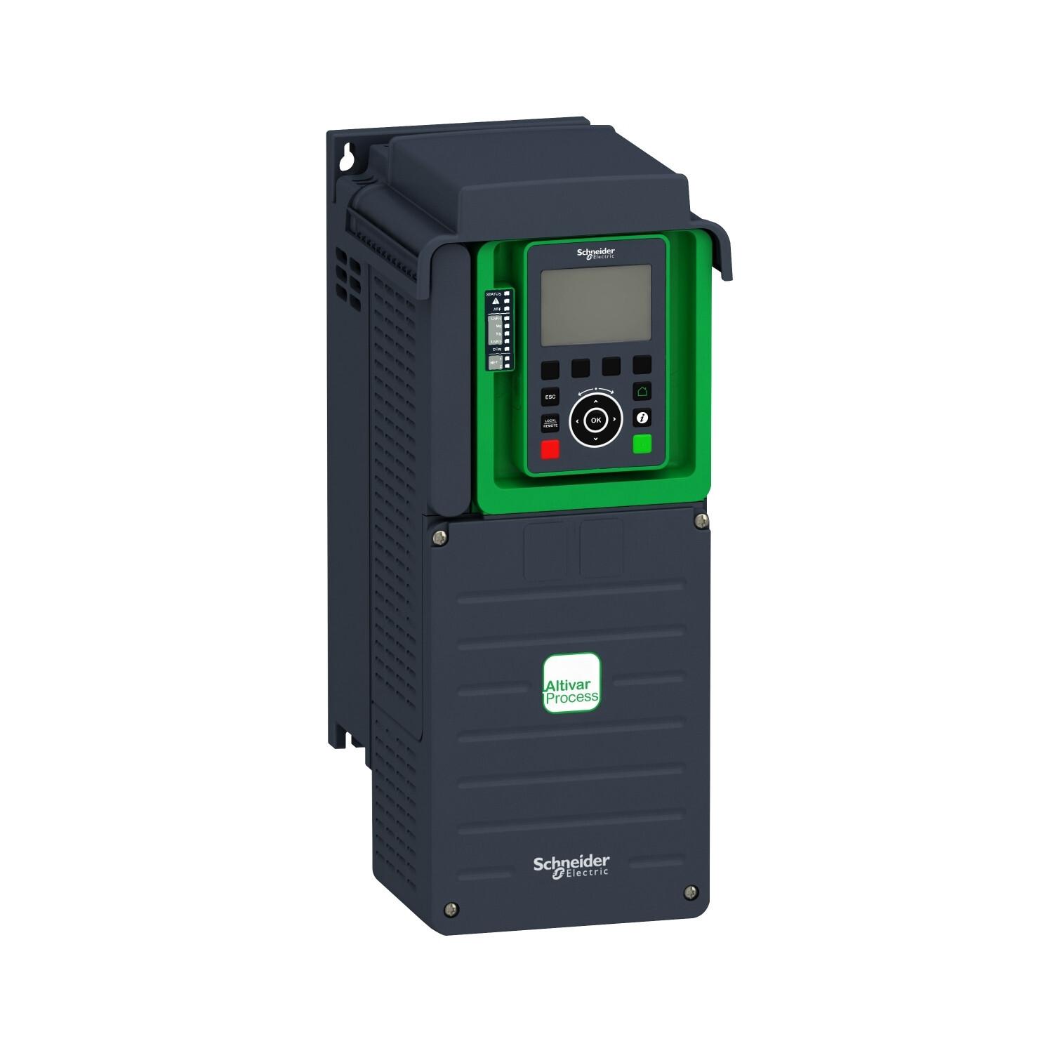 variable speed drive, Altivar Process ATV900, ATV930, 5.5kW, 200 to 240V, with braking unit, IP21