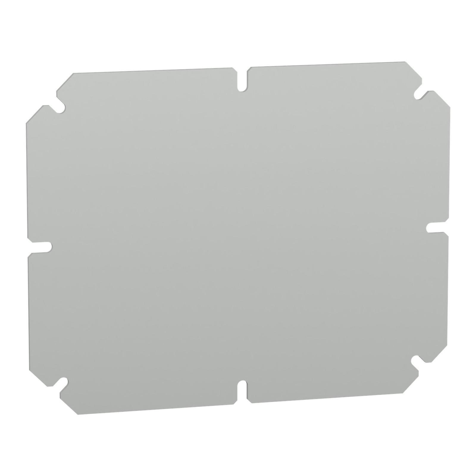 Insulating mounting plate, thickness 3 mm, For boxes of H225W175 mm