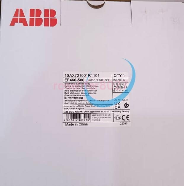 EF460-500 Electronic Overload Relay 150 ... 500 A