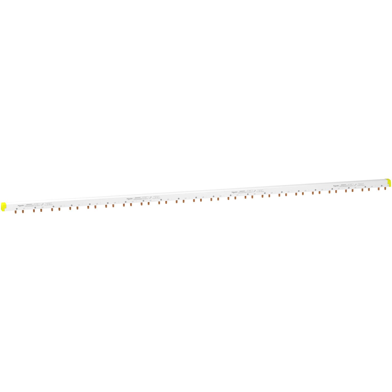 Acti9 - comb busbar - 3L+N balanced wtih Aux - 18 mm pitch - 57 modules