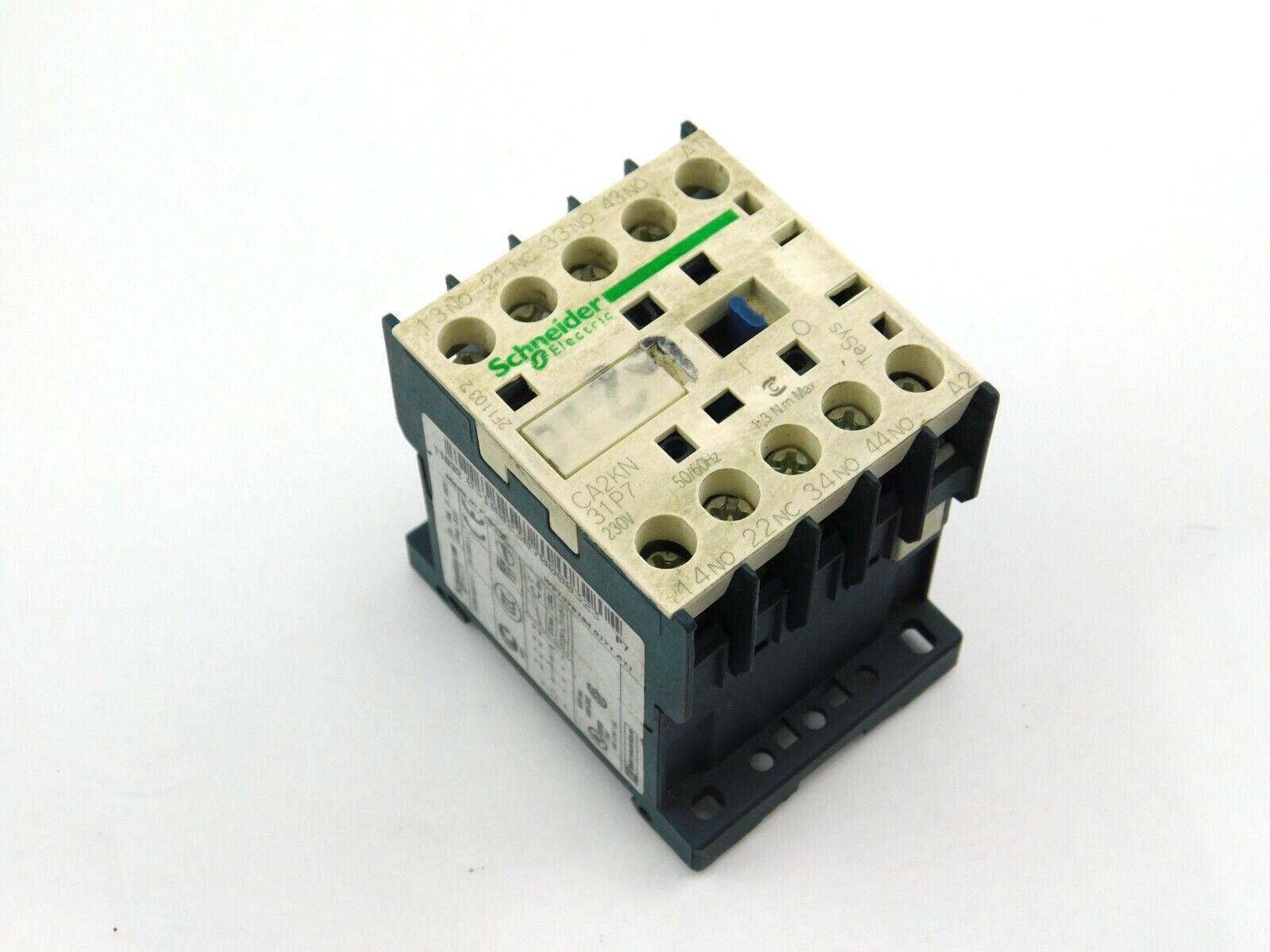 Control relay, TeSys K, 3 NO + 1 NC, lt or eq to 690V, 230VAC coil