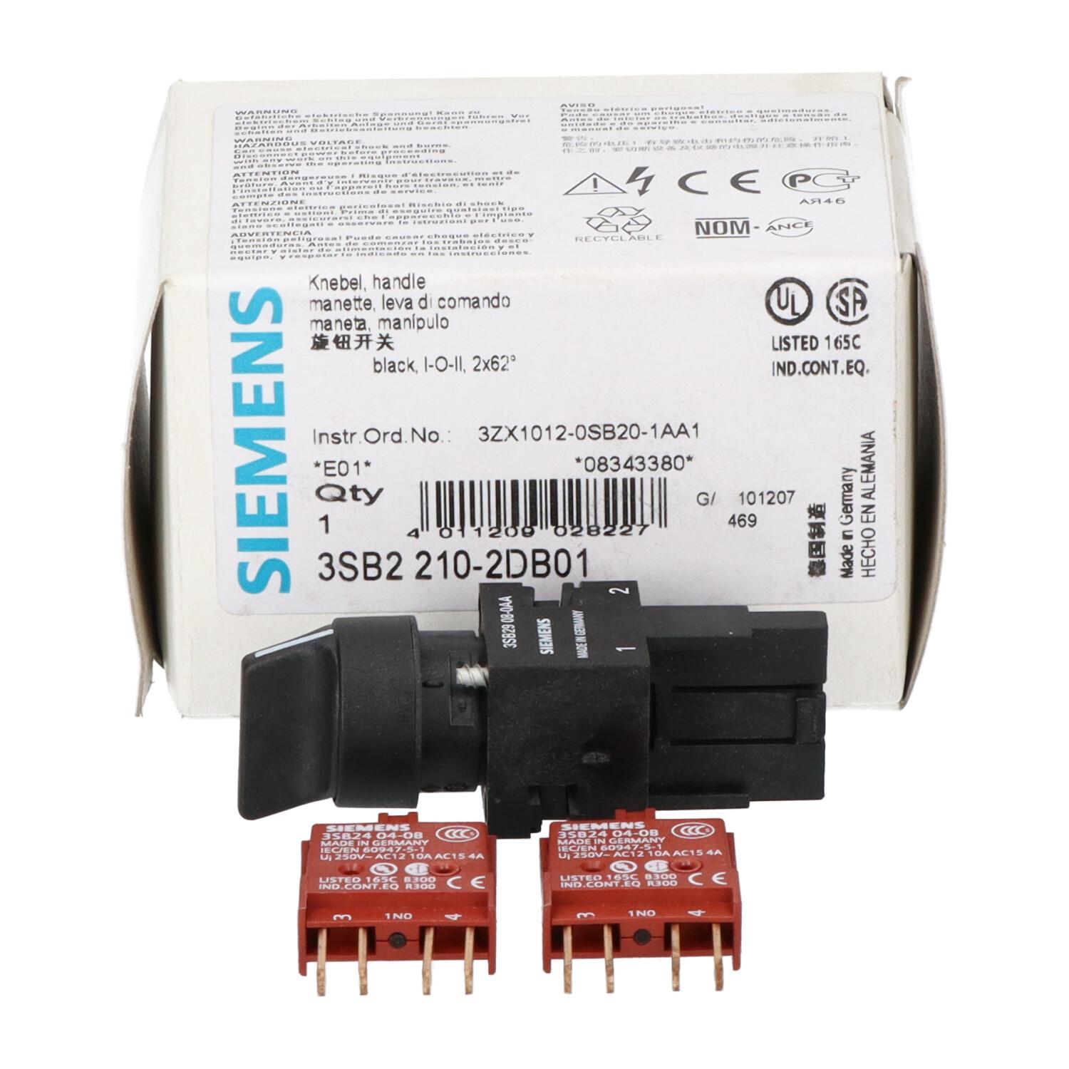 SEL SWITCH, MAINT, BLK, COMPLETE, 3POS