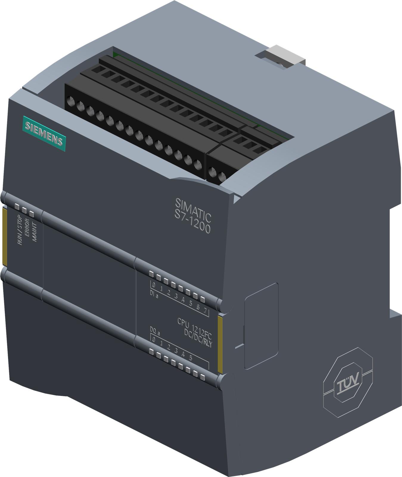 CPU 1212FC. DC/DC/RELAY. 8DI/6DO/2AI
