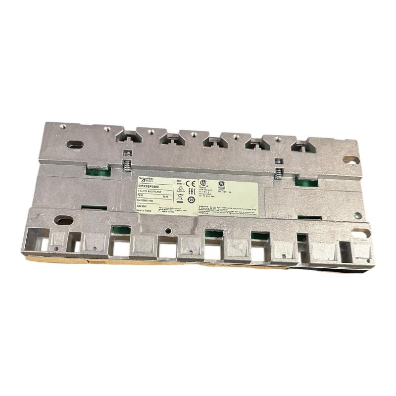 rack, Modicon M340 automation platform, 4 slots, panel, plate or DIN rail mounting