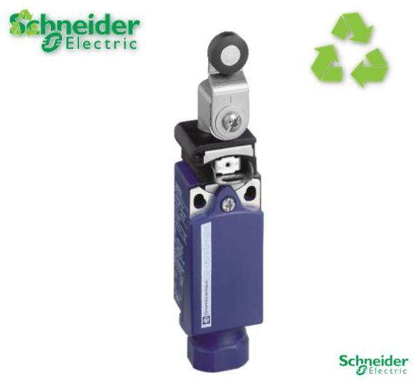 Limit switch, Limit switches XC Standard, XCPR, thermoplastic roller lever, 1NC+1 NO, slow, M20