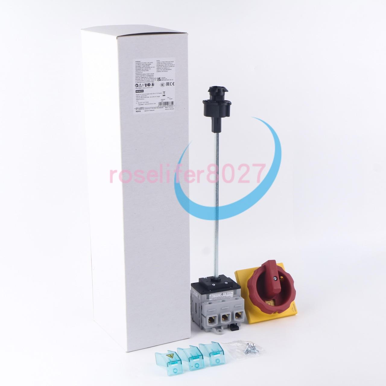 DISC SW 100A DOOR ROT HDL 4HOLE R/Y 3P