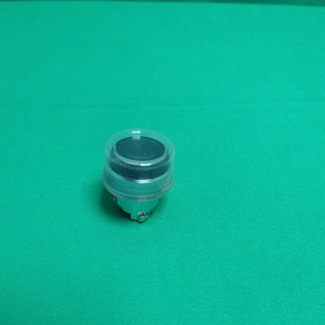 Head for non illuminated push button, Harmony XB4, metal, projecting, black, 22mm, spring return, booted, unmarked