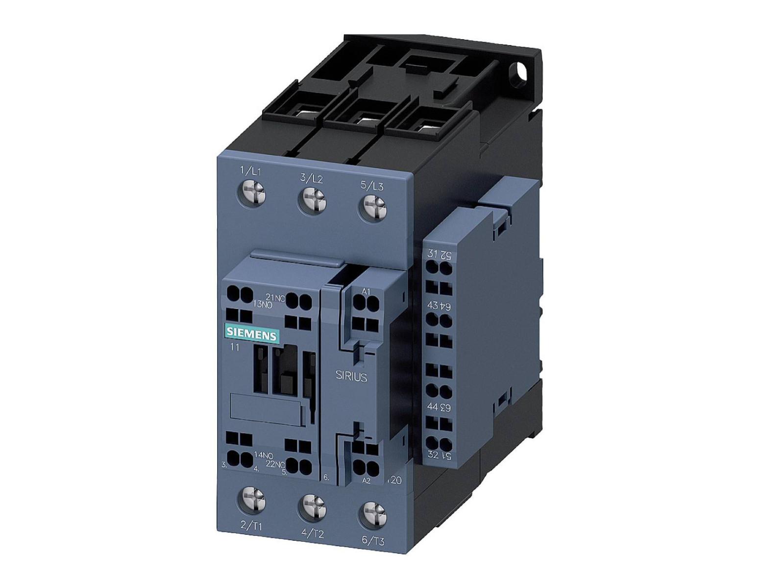 CONTACTOR S2 50A 110VAC LAT AUX 2NO/2NC