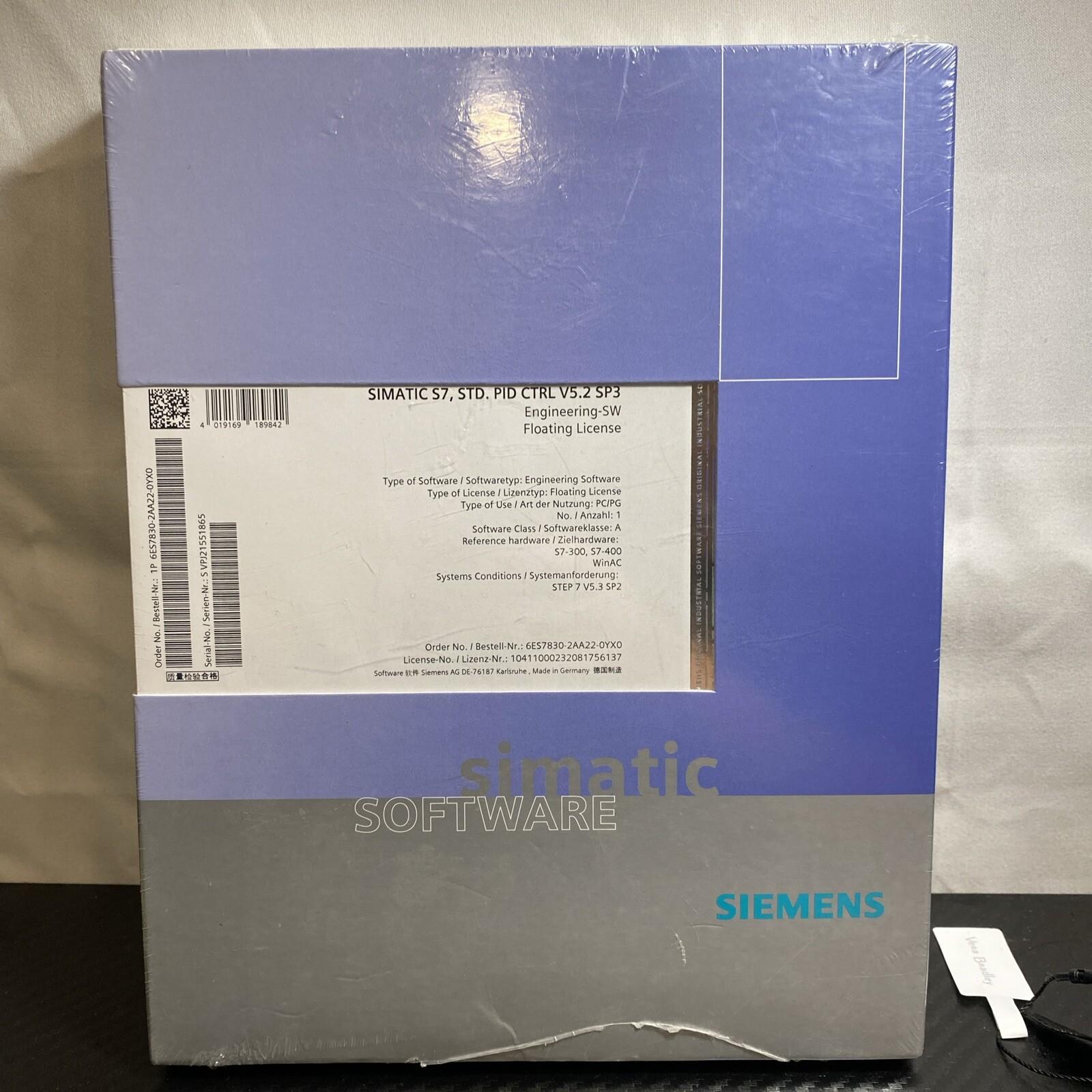 S7 STAND. PID CONTROL, V5.2, GE/EN