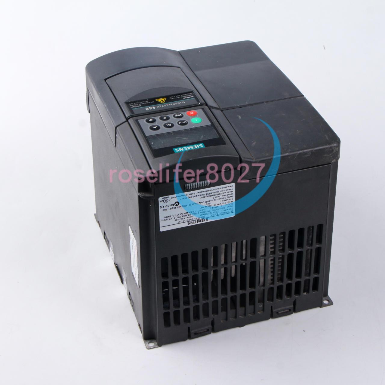 Siemens MICROMASTER 440 Built-in Class A Filter