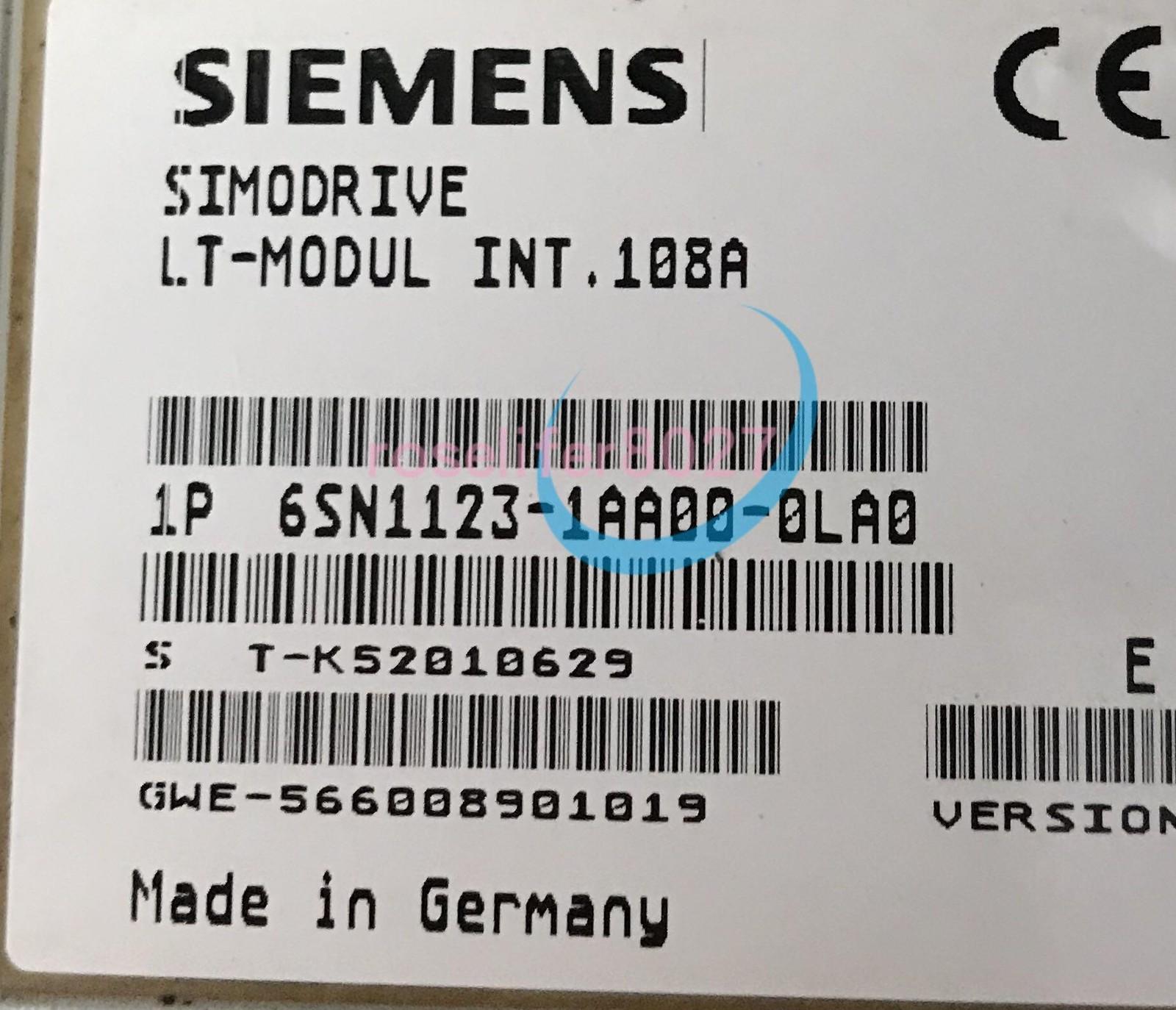 6SN1123-1AA00-0LA0 Module 6SN1 123-1AA00-0LA0 Neuf