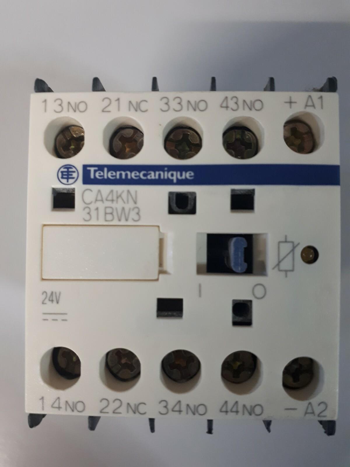 Control relay, TeSys K, 3 NO + 1 NC, lt or eq to 690V, 24VDC low consumption coil