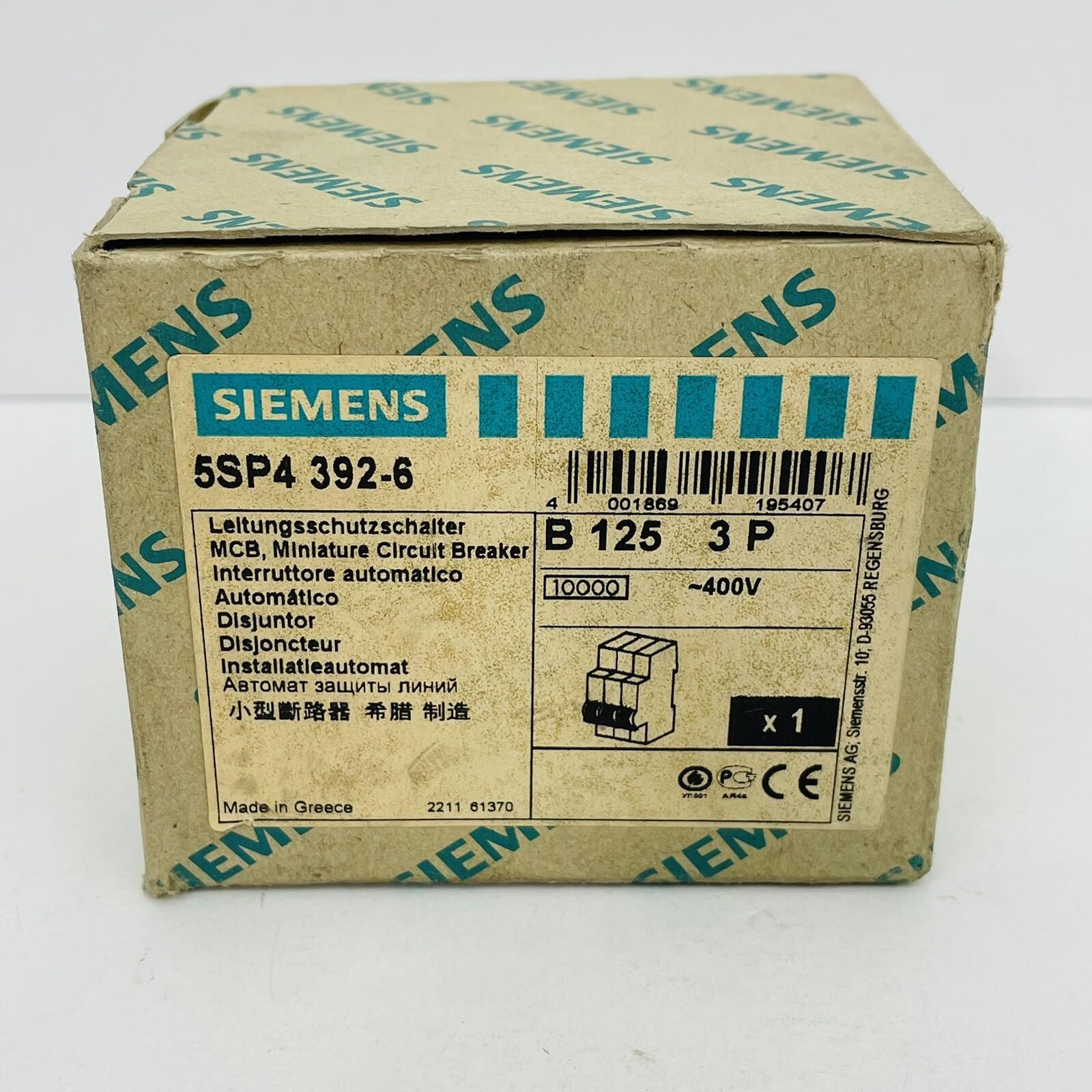 SUP PTOR 5SP4 3P 480V 125A 5K B-TRIP